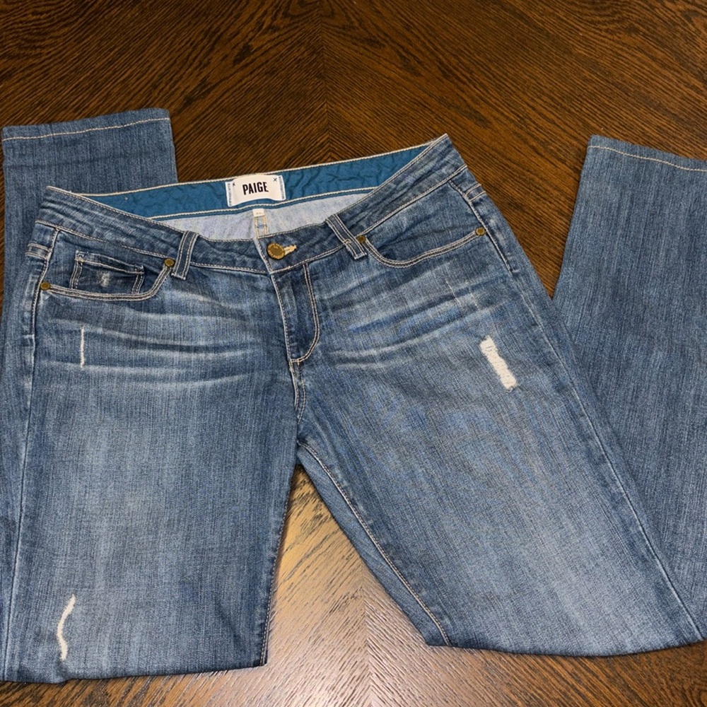Paige Jimmy Jimmy Low Rise Skinny Jeans Size 27- Y2K Vibes